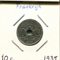 10 CENTIMES 1935 FRANKREICH FRANCE Französisch Münze #AM106.D.A - 10 Centimes