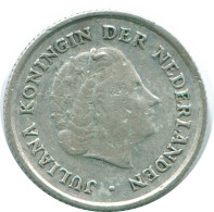 1/10 GULDEN 1963 ANTILLAS NEERLANDESAS PLATA Colonial Moneda #NL12563.3.E.A - Nederlandse Antillen