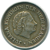 1/4 GULDEN 1965 NIEDERLÄNDISCHE ANTILLEN SILBER Koloniale Münze #NL11378.4.D.A - Nederlandse Antillen