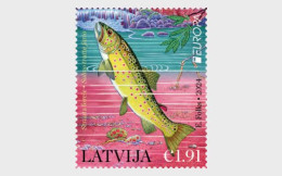 Latvia / Letland - Postfris / MNH - Complete Set Europa, Underwater Fauna 2024 - Latvia