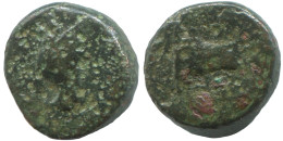 Ancient Antike Authentische Original GRIECHISCHE Münze 1.6g/11mm #SAV1334.11.D.A - Griegas