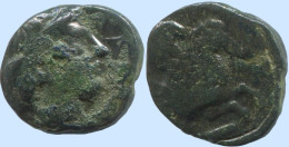PEGASUS Antike Authentische Original GRIECHISCHE Münze 1.1g/9mm #ANT1670.10.D.A - Griegas