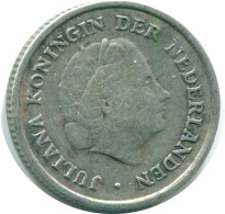 1/10 GULDEN 1960 NIEDERLÄNDISCHE ANTILLEN SILBER Koloniale Münze #NL12327.3.D.A - Niederländische Antillen