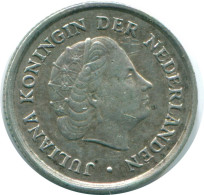 1/10 GULDEN 1966 ANTILLAS NEERLANDESAS PLATA Colonial Moneda #NL12749.3.E.A - Nederlandse Antillen