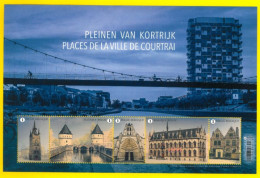 BELGIUM 2023 Squares Of Kortrijk -Sheetlets - 2021-…