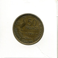 50 FRANCS 1951 FRANCE French Coin #AK944.U.A - 50 Francs