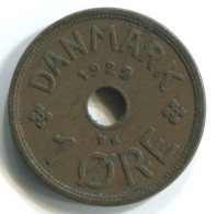 1 ORE 1923 DANEMARK DENMARK Pièce #WW1017.F.A - Danemark