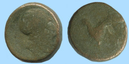 Authentique ORIGINAL GREC ANCIEN Pièce 5.3g/17mm #AF993.12.F.A - Griechische Münzen