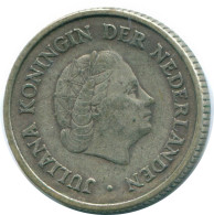 1/4 GULDEN 1954 NETHERLANDS ANTILLES SILVER Colonial Coin #NL10892.4.U.A - Netherlands Antilles