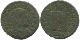 LATE ROMAN IMPERIO Follis Antiguo Auténtico Roman Moneda 2.2g/18mm #ANT1964.7.E.A - The End Of Empire (363 AD Tot 476 AD)