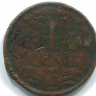 1 CENT 1952 NETHERLANDS ANTILLES Bronze Fish Colonial Coin #S11001.U.A - Netherlands Antilles
