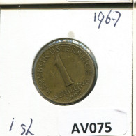 1 SCHILLING 1967 AUSTRIA Moneda #AV075.E.A - Oostenrijk