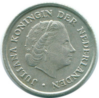 1/10 GULDEN 1970 ANTILLAS NEERLANDESAS PLATA Colonial Moneda #NL12975.3.E.A - Antille Olandesi