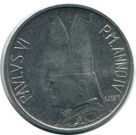 1 LIRE 1966 VATICAN Coin Paul VI (1963-1978) #AH379.13.U.A - Vaticano (Ciudad Del)