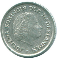 1/10 GULDEN 1962 ANTILLAS NEERLANDESAS PLATA Colonial Moneda #NL12357.3.E.A - Antille Olandesi