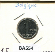 1 FRANC 1994 FRENCH Text BELGIUM Coin #BA554.U.A - 1 Frank