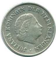 1/4 GULDEN 1965 NETHERLANDS ANTILLES SILVER Colonial Coin #NL11288.4.U.A - Nederlandse Antillen