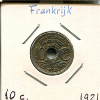 10 CENTIMES 1921 FRANKREICH FRANCE Französisch Münze #AM093.D.A - 10 Centimes