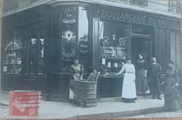 TRUBERT BOULANGERIE VIENNOISERIE  19 ROUTE D'ORLÉANS   LIVREUR PLANTIER 27 RUE FRIAND PARIS MÉTIER  MAGASIN DEVANTURE CA - Autres & Non Classés