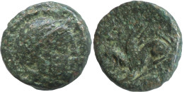 Syracuse Dionysios Hippocamp GRIEGO ANTIGUO Moneda 1.2g/11mm #SAV1322.11.E.A - Griekenland