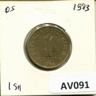 1 SCHILLING 1983 AUSTRIA Moneda #AV091.E.A - Austria