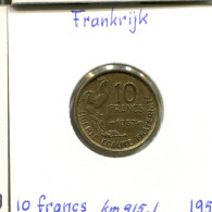 10 FRANCS 1957 FRANCIA FRANCE Moneda #AM404.E.A - 10 Francs