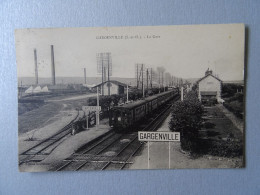 CPA--GARGENVILLE--LA GARE. - Gargenville