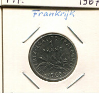 1 FRANC 1968 FRANKREICH FRANCE Französisch Münze #AM311.D.A - 1 Franc