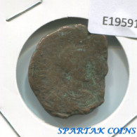 Auténtico Original Antiguo BYZANTINE IMPERIO Moneda #E19591.4.E.A - Bizantinas