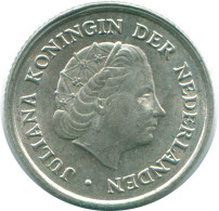 1/10 GULDEN 1970 ANTILLAS NEERLANDESAS PLATA Colonial Moneda #NL12987.3.E.A - Antille Olandesi