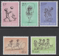 Belgique - 1966 - COB 1399 à 1403 ** (MNH) - Unused Stamps