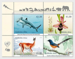 UN / VN (Vienna) - Postfris / MNH - Complete Set Endagered Animals 2024 - Unused Stamps