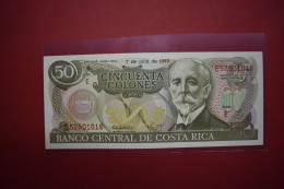 Banknotes Costa Rica  50 Colones  7.7.1993 UNC - Costa Rica
