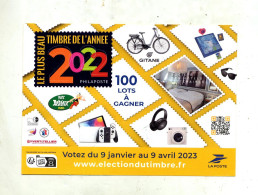 Fliers Election Du Timbre Theme Velo Asterix - Documents Of Postal Services