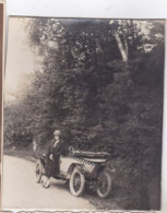 Photo Vendée Environs De Montournais Automobile Ancienne A Identifier Réf 29958 - Auto's