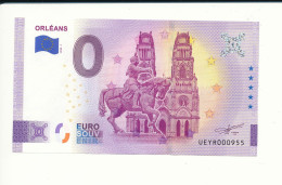 Billet Touristique 0 Euro - ORLEANS - UEYR - 2023-1  N° 955 - Other & Unclassified
