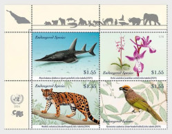 UN / VN (New York) - Postfris / MNH - Complete Set Endagered Animals 2024 - Ongebruikt