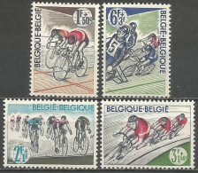 Belgique - Ligue Vélocipédique - Jeux Olympiques Tokyo 1964 - N°1255 à 1258 ** - Unused Stamps