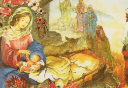 Vergine Maria Madonna Gesù Bambino Natale Religione #PBB644.A - Vierge Marie & Madones