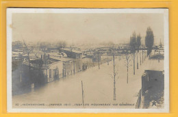 CPA PARIS ISSY LES MOULINEAUX  INONDATIONS 1910 ( Cliché Peu Courant ) - Paris Flood, 1910