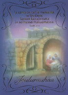 Vierge Marie Madone Bébé JÉSUS Religion Christianisme Vintage Carte Postale CPSM #PBA469.A - Maagd Maria En Madonnas