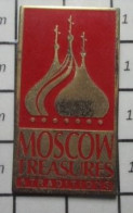 3517 Pin's Pins / Beau Et Rare / VILLES / GRAND PIn'S MOSCOW TREASURES TRADITIONS Sponsored By Boeing - Steden