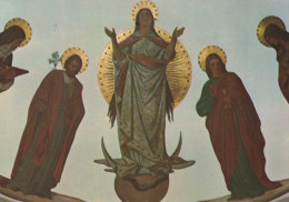 DIPINTO Belle Arti SAINT Religione Vintage Cartolina CPSM #PBQ290.A - Schilderijen, Gebrandschilderd Glas En Beeldjes