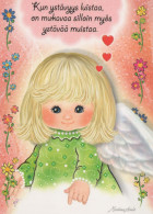 ANGELO Natale Vintage Cartolina CPSM #PBP309.A - Angels