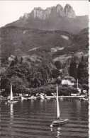 74 TALLOIRES - Le Lac D'Annecy - Dans Le Fond, Les Dents De Lanfon - Talloires