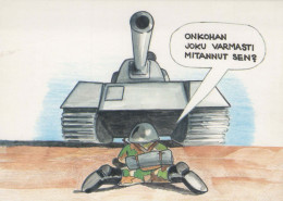 SOLDATI UMORISMO Militaria Vintage Cartolina CPSM #PBV895.A - Humorísticas