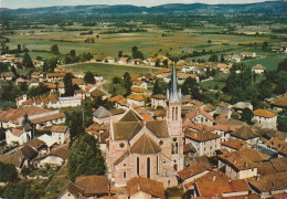 DE 15 -(38) IZEAUX  -  VUE AERIENNE -  CARTE COULEURS  -   2 SCANS - Autres & Non Classés