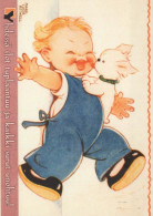 KINDER HUMOR Vintage Ansichtskarte Postkarte CPSM #PBV157.A - Humorvolle Karten