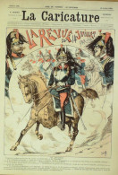 La Caricature 1884 N°238 Revue Du 14 Juillet Job Sorel Prince Zilah Robida Trock - Magazines - Before 1900