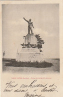 DE 18 -(40) SAINT SEVER  -  STATUE DU GENERAL LAMARQUE  - 2 SCANS - Saint Sever